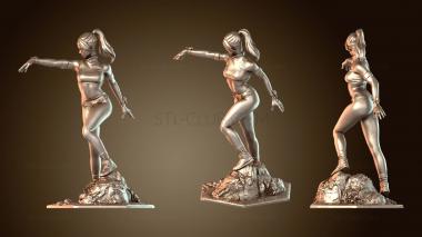 3D модель Статуэтка Сони Блейд из Mortal Kombat (STL)