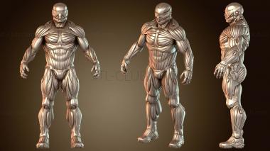 3D модель Статуя в нанокостюме (STL)