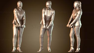 3D модель Нелли Стронг (STL)