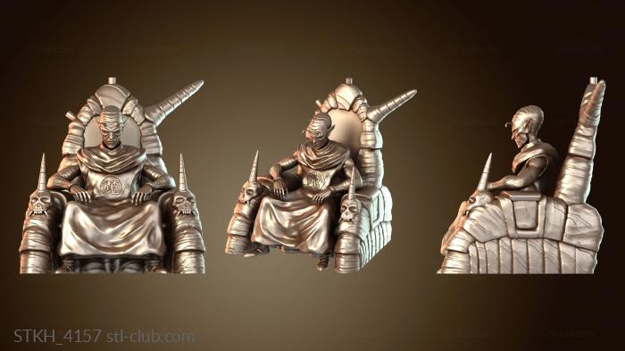 Старый Пикколо на троне (Dragon Ball)