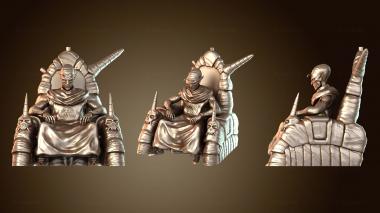 3D модель Старый Пикколо на троне (Dragon Ball) (STL)