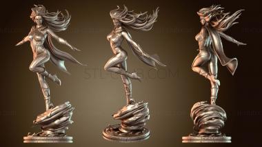 3D модель Персиковая фигурка Шторм Икс-Мен (STL)