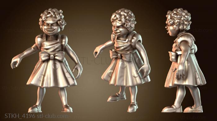 Статуэтки люди Оружие принцессы Голди