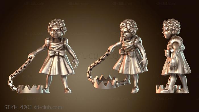 Статуэтки люди Принцессы рассердились, Златовласка