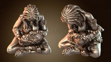 3D модель Ram Kick – Кормление деревенской женщины (STL)