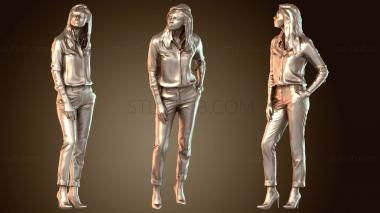 3D модель Женщина Рамона (STL)