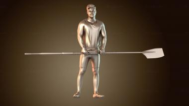 3D модель Рик Харди (STL)