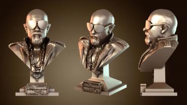 3D модель Роб Хэлфорд (Judas Priest) (STL)