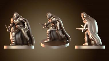 3D модель Разбойники Полуэльфы (STL)