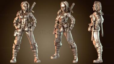 3D модель Разбойники Ханна (STL)
