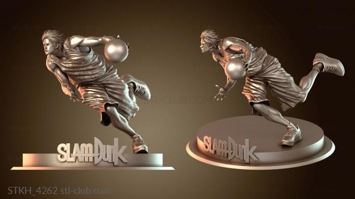 Статуэтки люди Рукава Дунк - баскетболист