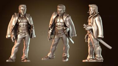 3D модель Рассел Курата-младший (STL)