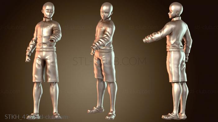 Статуэтки люди Сайтама и Тацумаки NSFW