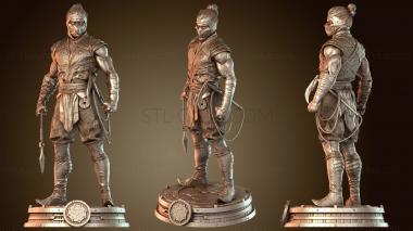 3D модель Скорпион с татуировкой (STL)