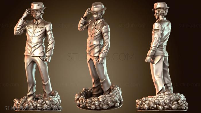 Статуэтки люди Секаи Музан и бюст