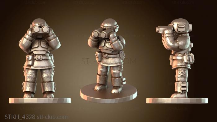 Статуэтки люди Корректировщик