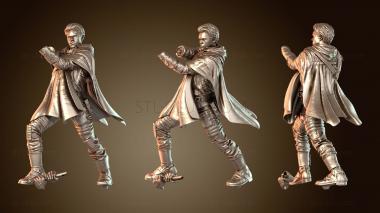 3D модель Звездные войны – световой меч Кэла Кестиса со светодиодом (STL)