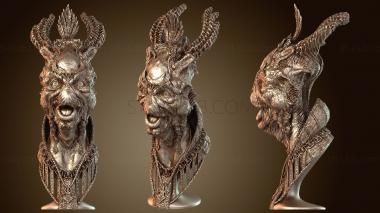 3D модель Талумихл – бюст Мастера празднеств (STL)