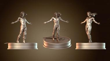 3D модель Лицо, исправленное вороном (STL)