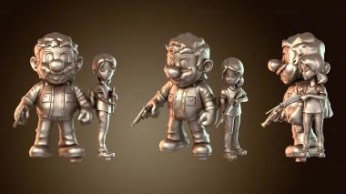 3D модель Последний из Бэкмарио (STL)