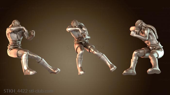 Статуэтки люди Warhammer Кабра Эльфо Ллорон Печальный