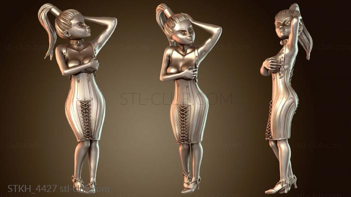 Статуэтки люди Платье-корсет «Ведьма»