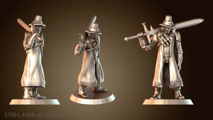 Статуэтки люди Вильгельм Охотник на ведьм