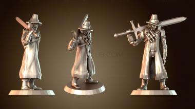 3D модель Вильгельм Охотник на ведьм (STL)