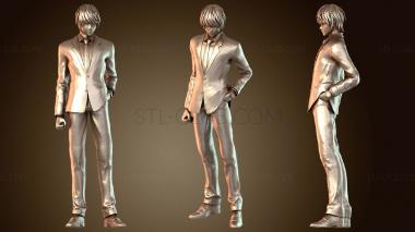 3D модель Ягами Jump Force Ююкаме Тед (STL)