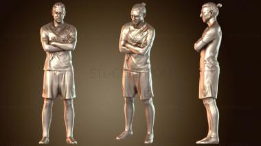3D модель Златан Ибрагимович (STL)