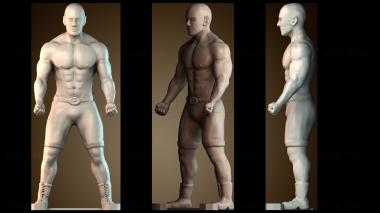 3D модель Мужик мачо (STL)