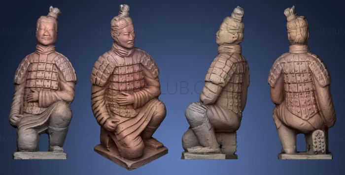 Archer of the Terracotta Army Replica