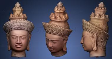 3D model Khmer Buddha statue (STL)