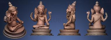 3D model Lord Ganesha statue (STL)