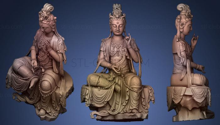 Song Dynasty Woodcarving Buddhist Sculpture