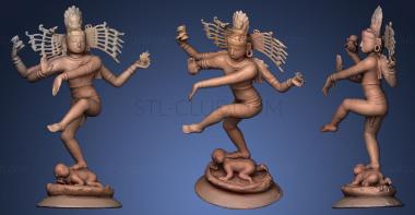 3D model Shiva Nataraja after conservation (STL)