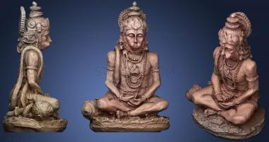 3D model Hanuman   Paragon Of Human Devotion (STL)