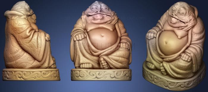 3D model Jabba The Hutt Buddha (Star Wars Collection) (STL)