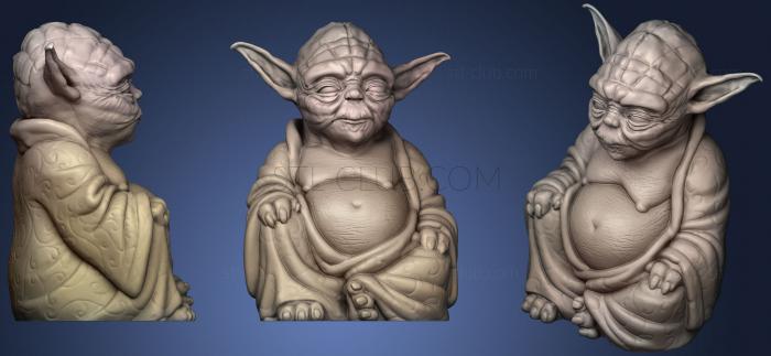 More Accurate Yoda Buddha