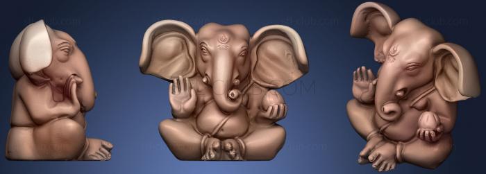 Shurpakarna Ganesha   Listens With Ears Like Winnowing Fans