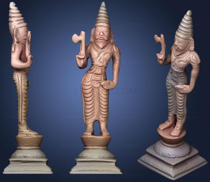 3D model Sixth Avatar Of Vishnu  Parasurama (The Angry Man) (STL)