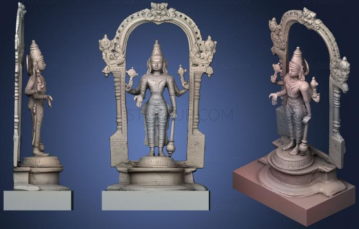 Скульптуры индийские Вишну - Хранитель