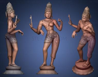 3D model Ardhanarishvara    the Lord Who Is Half Woman (STL)