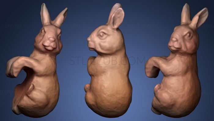 3D model Bunny Rabbit Vase Hugger (STL)