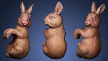 3D мадэль Банни Кролик Ваза Hugger (STL)
