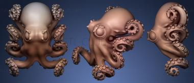 3D model Octopus Graneledone boreopacifica (STL)