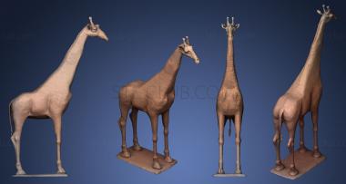 3D model Giraffe 15th meters (STL)