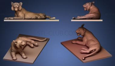 3D model Model Tiger Metashape (STL)