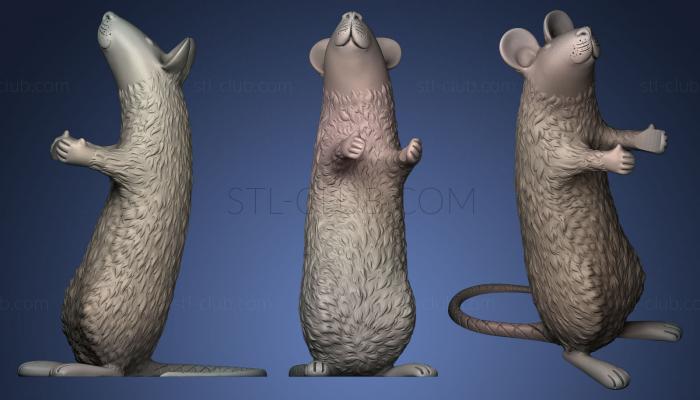 3D model Mouse lamp 3D  model (STL)