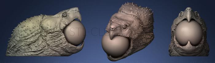 3D model Oscar Trejo Alligator Sphere (STL)